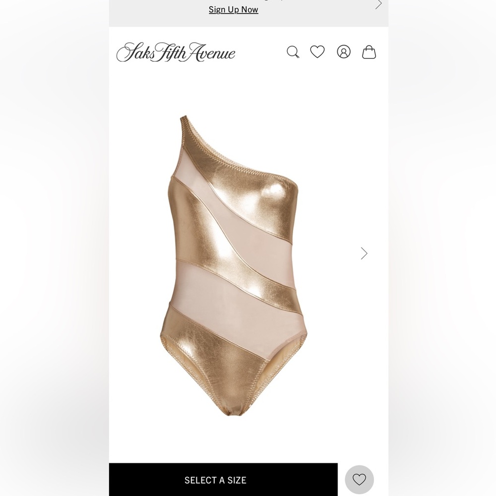 Designer swimsuit